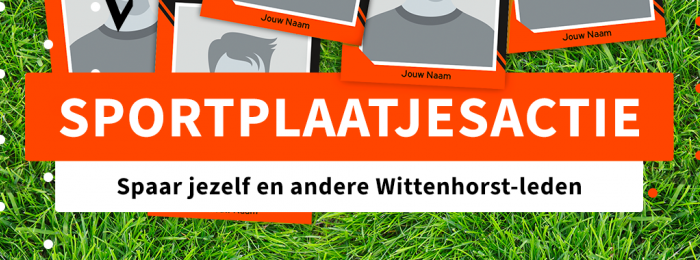 Geef toestemming voor de sportplaatjesactie!