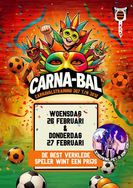 "Carna-bal" carnavalstraining JO7/JO12